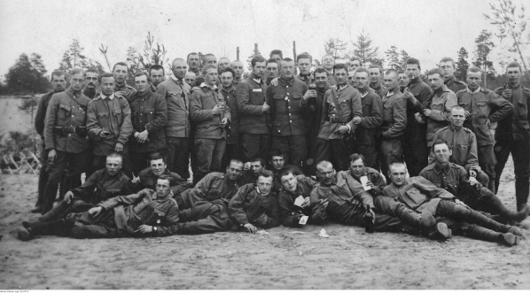  Żołnierze II Batalionu 4 pułku piechoty Legionów Polskich.  