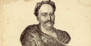 Portret Króla Jana III – litografia w książce wydanej 1829/1830.