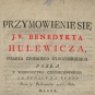 Benedykt Hulewicz z Drozdeń h. Nowina