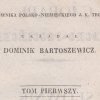 Dominik Bartoszewicz h. Pomian