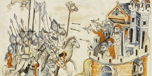 Tatarzy pod murami Legnicy w 1241 roku.