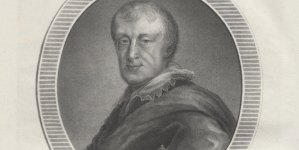 Portret Andrzeja Zamoyskiego – litografia autorstwa Walentego Śliwickiego.