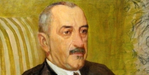 "Portret mężczyzny (Adam Krzyżanowski)" Zygmunta Andrychiewicza.