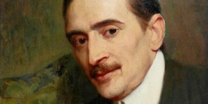 "Portret Mieczysława Srokowskiego" Zygmunta Andrychiewicza.