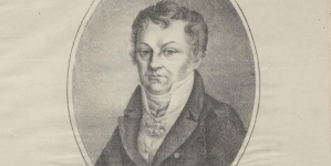 Portret Ludwika Osińskiego – litografia.