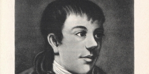 Portret Tadeusza Kościuszki, pędzla Johna Trumbulla, reprodukcja.