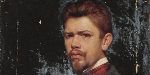 "Autoportret"  Władysława Skoczylasa.