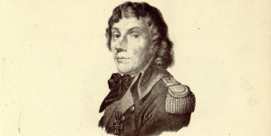 Portret Tadeusza Kościuszki – litografia w książce wydanej 1829/1830.