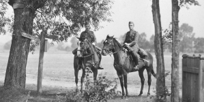 Scena z filmu "Śluby ułańskie" z 1934 roku.