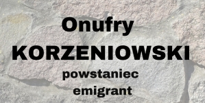 Onufry Antoni Korzeniowski h. Nałęcz