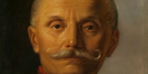 "Portret mężczyzny" Zofii Szymanowskiej-Lenartowicz.