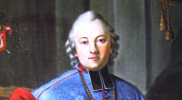  "Portret Ignacego Krasickiego" Johanna Gottlieba Beckera.  
