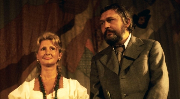  Jadwiga Barańska i Jerzy Bińczycki na Festiwalu Polskich Filmów Fabularnych w Gdańsku w 1975 roku.  