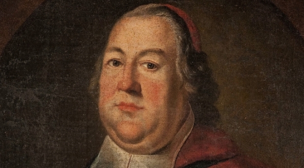  "Portret Adama Ignacego Komorowskiego (1699-1759), biskupa inflanckiego, prymasa od 1748".  