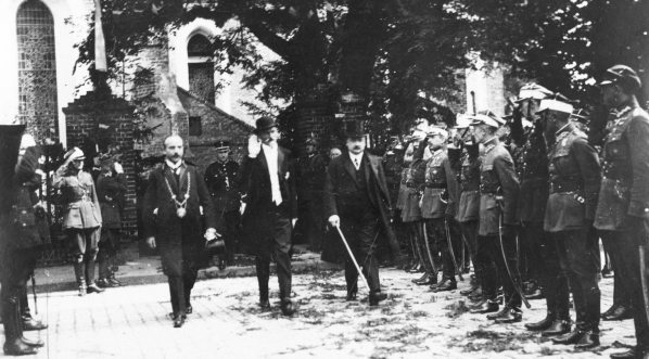  Prezydent RP Stanisław Wojciechowski w Bydgoszczy 6.08.1924 r.  